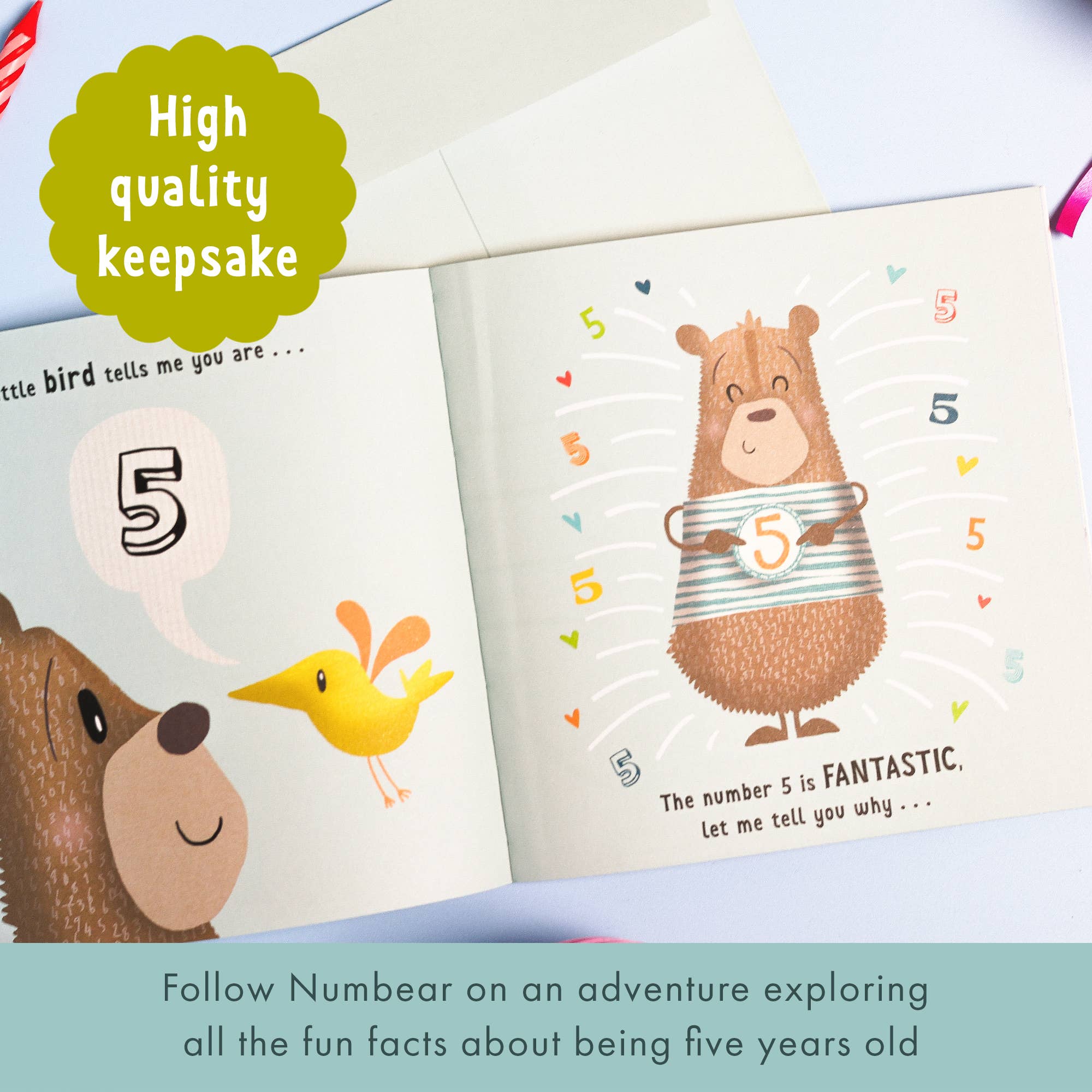 FROM YOU TO ME Gifts – wholesale Birthday card – Wow! You're 5 | Age Card | Age Birthday Cards | Age 53