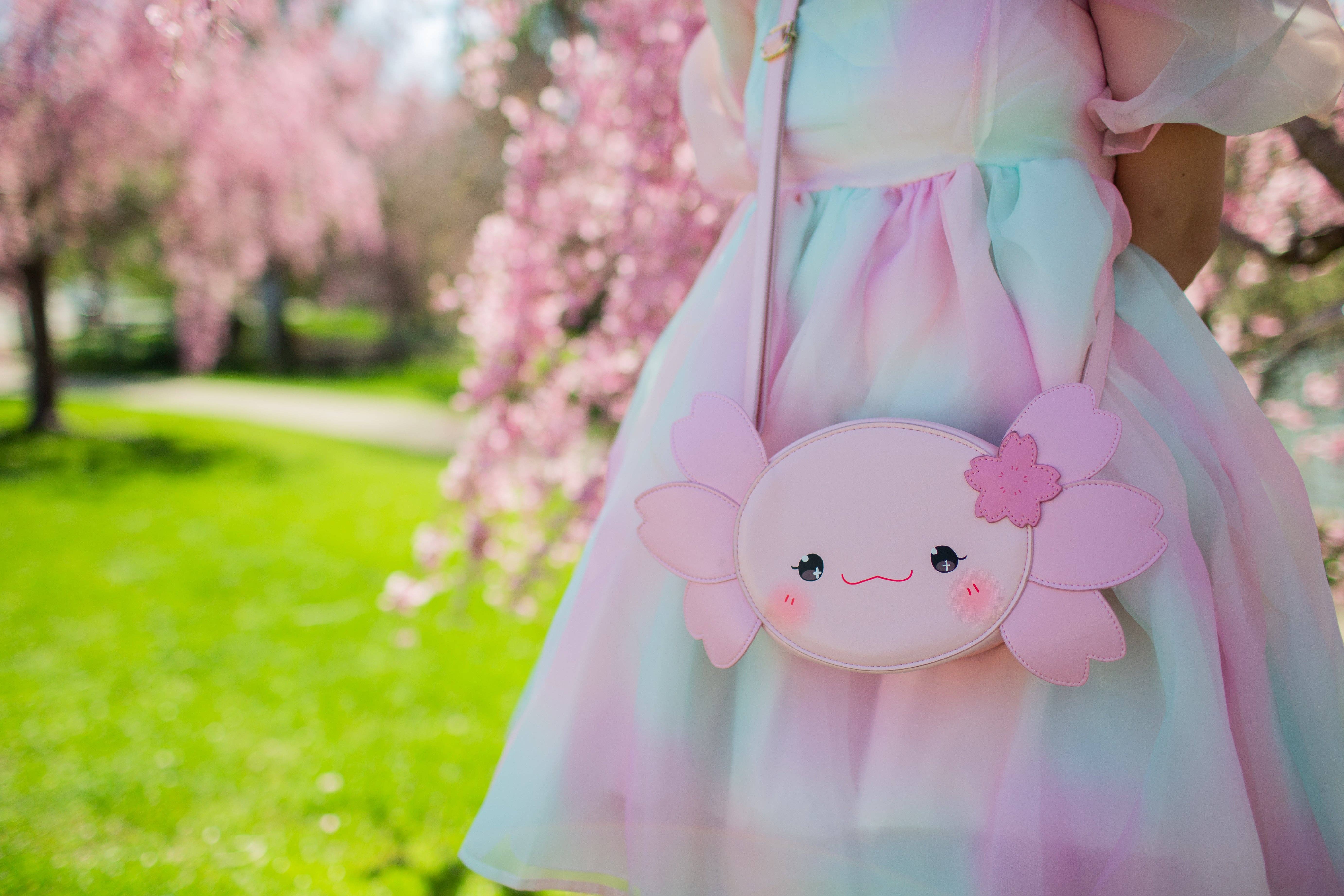 Agi Jagi Shop - Wholesale Crossbody Bag - Women's - Agi the Axolotl Crossbody Purse15