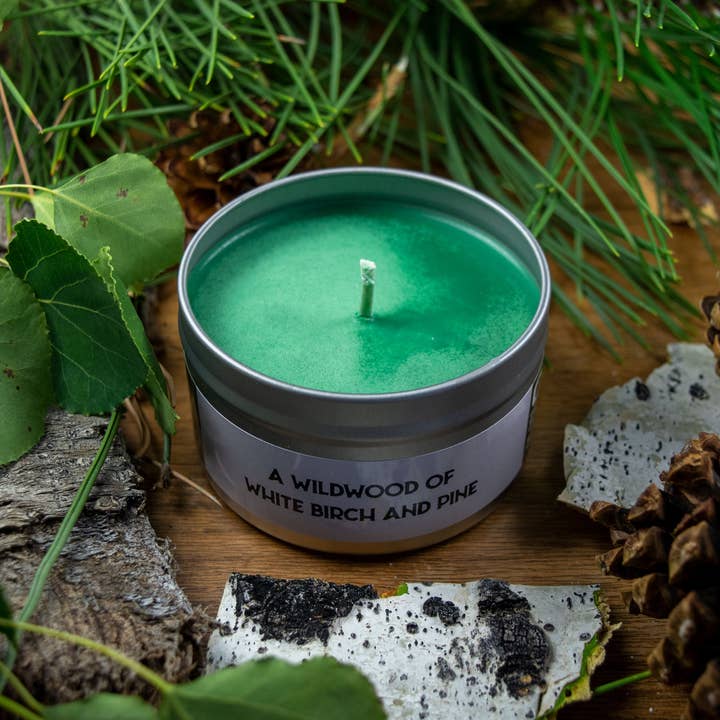 Game Master Dice - Vente Bougies de voyage - Bougie de jeu White Forest4