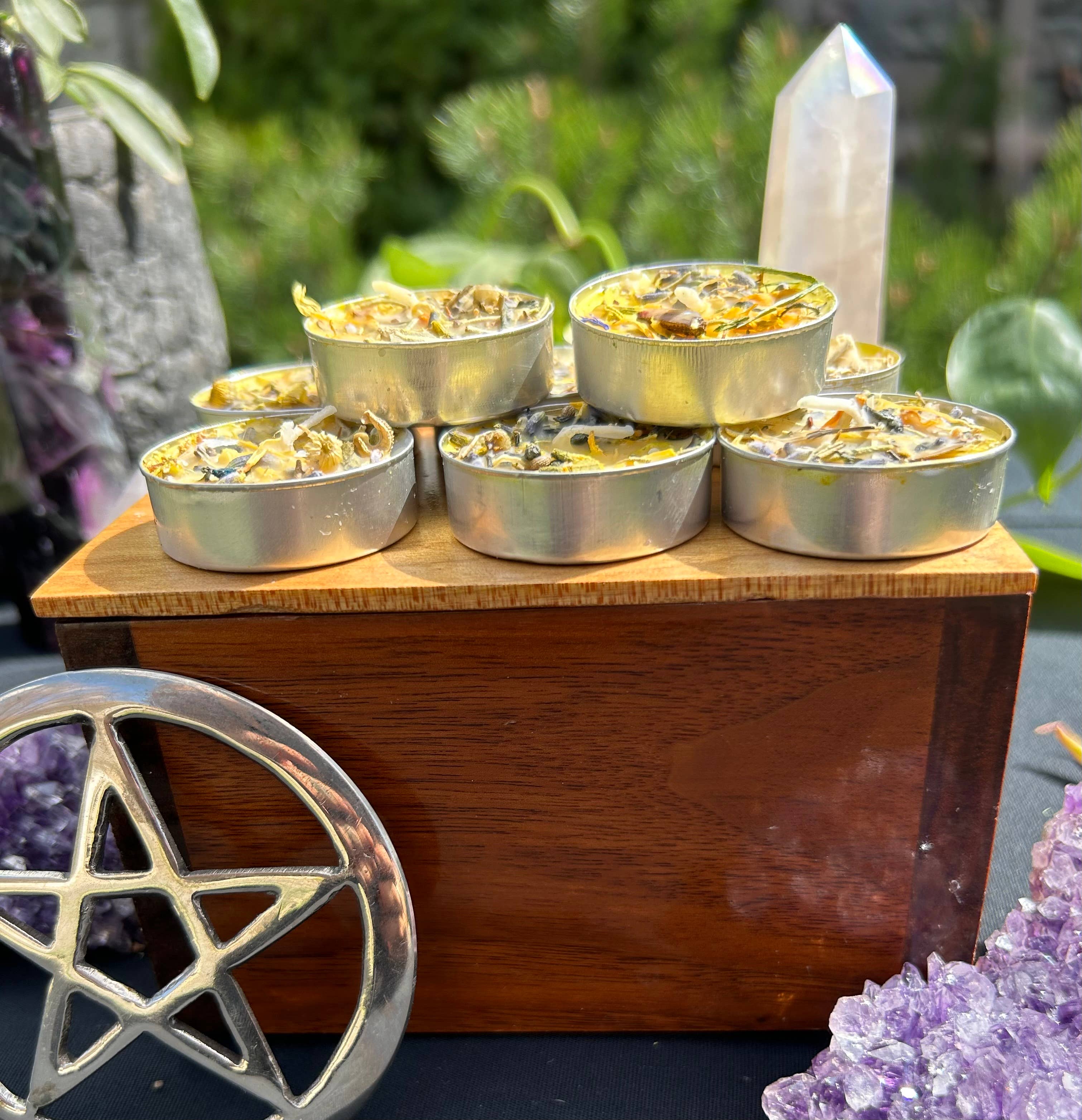 You Are Uniquely Magic - Wholesale Tea Light Candles - Happy Home, To Bring Peace Tealight Spell Candles7
