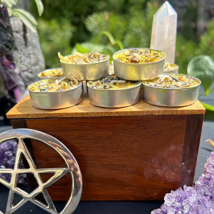 You Are Uniquely Magic - Wholesale Tea Light Candles - Happy Home, To Bring Peace Tealight Spell Candles7