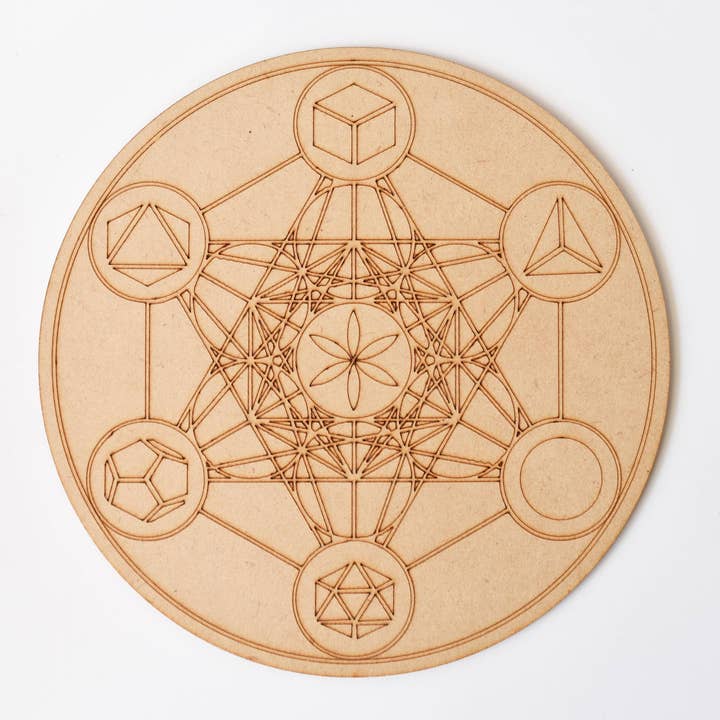 Soothing Crystals - Wholesale Spiritual Stone/Crystal - Clear Quartz Geometry Set (Channeling and Manifesting)2