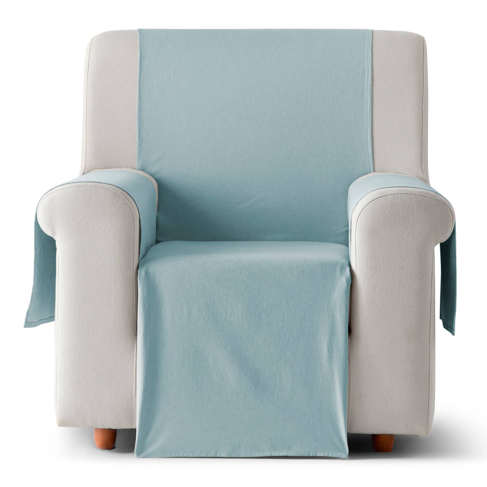 GAMUSI - Wholesale Chair/Sofa Slipcover - Smooth cotton plain sofa cover ALICANTE0