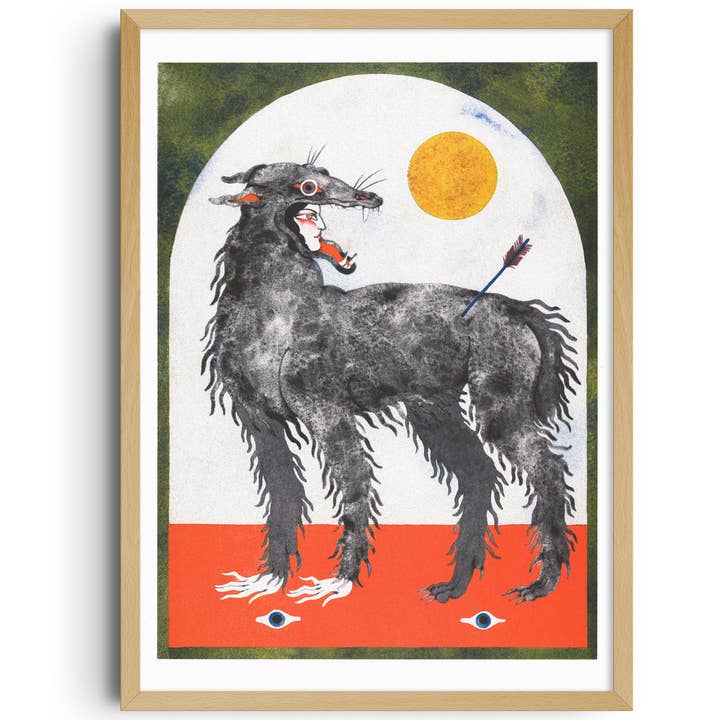 KIBLIND Atelier - Wholesale Poster - A3 poster - Lou Benesch - The Dress0