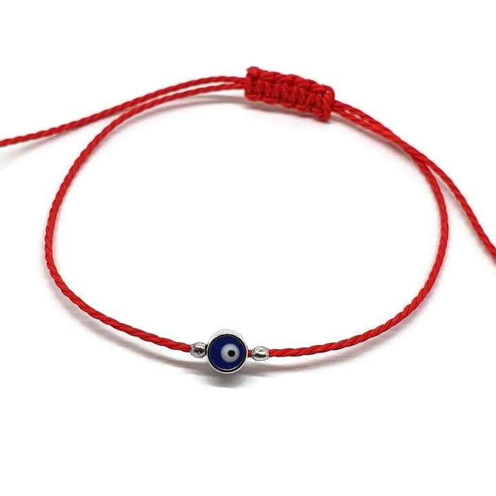 MYSTIC JEWELS - Wholesale Charm/Dangle Bracelet - Classic Good Luck Turkish Eye Bracelet with Enameled with