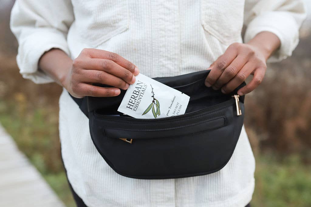 Herban Essentials - Wholesale Face & Body Wipes - Eucalyptus Towelettes - 20 Individual Essential Oil Wipes 5