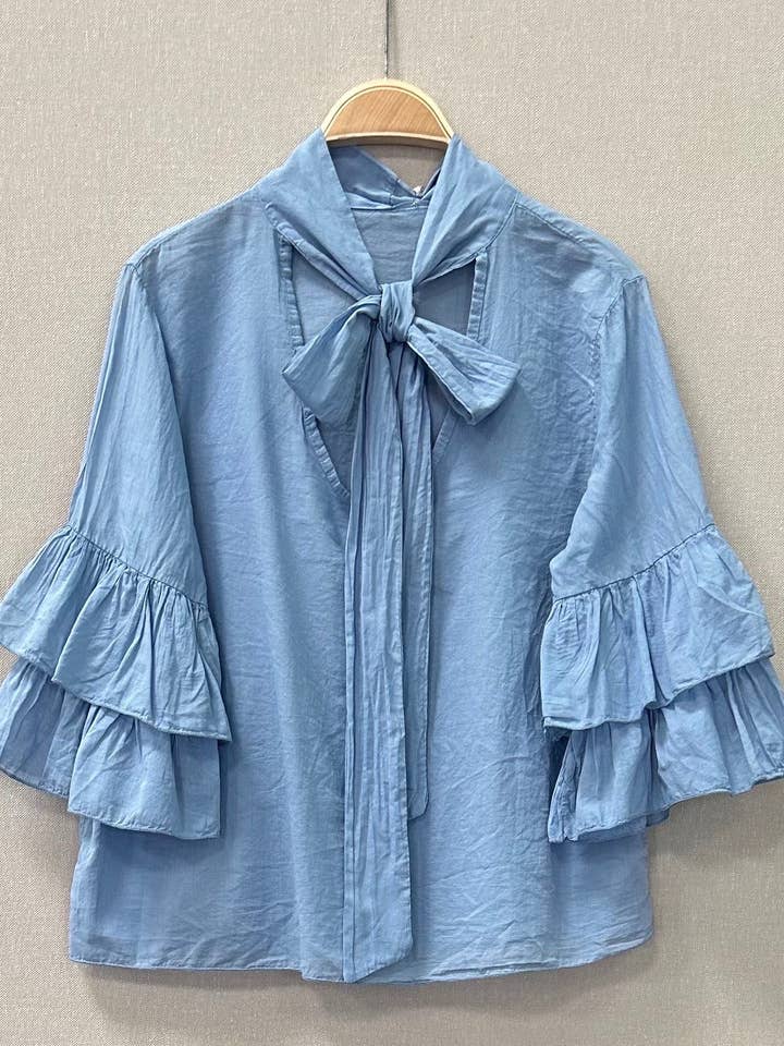 SWEET MAGIC MODA Y COMPLEMENTOS - Wholesale Blouse - Women's - FRENCH SLEEVE BLOUSE5