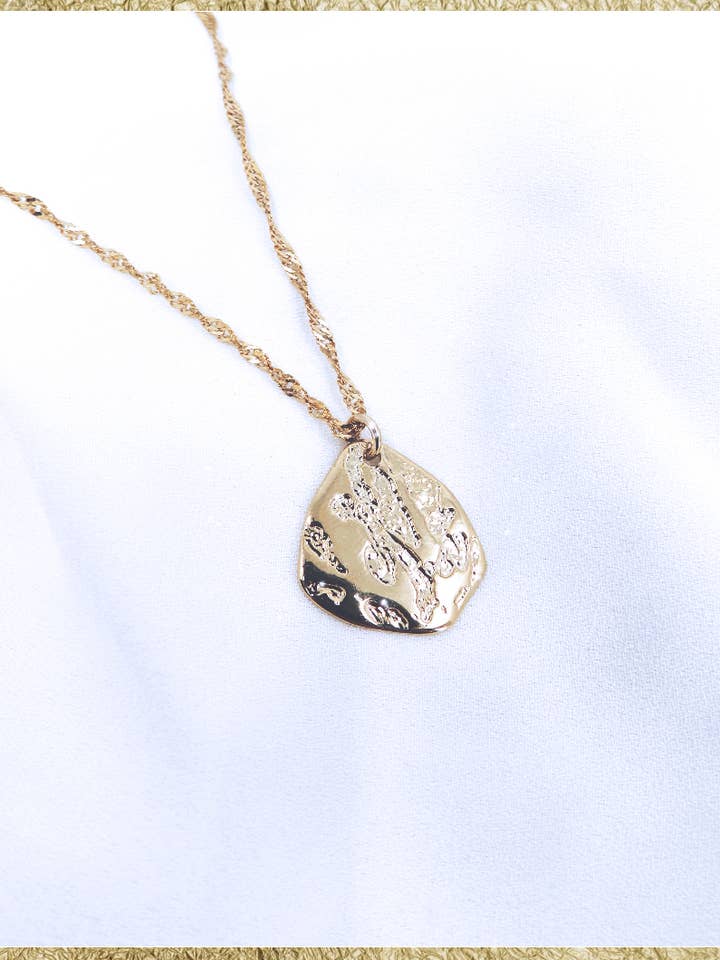 Collier Tana or jaune pour la vente par JOORN PARIS BIJOUX