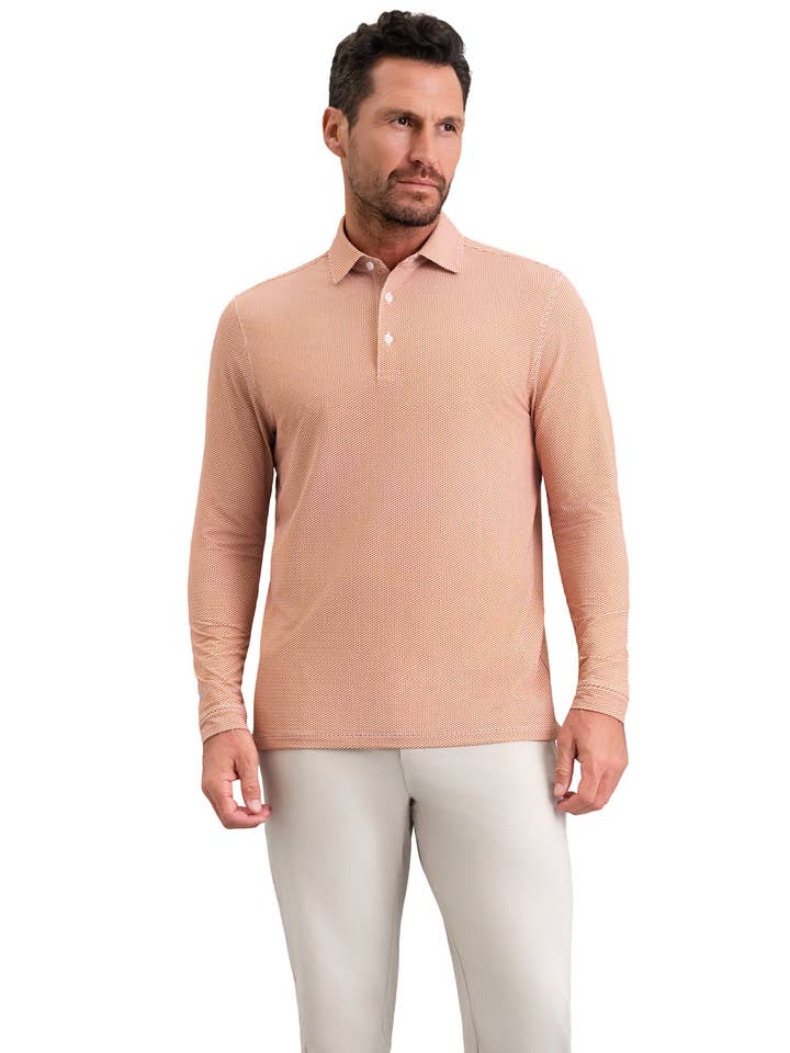 IBKÜL - Wholesale Polo - Men's - Cube Art Long Sleeve Polo7