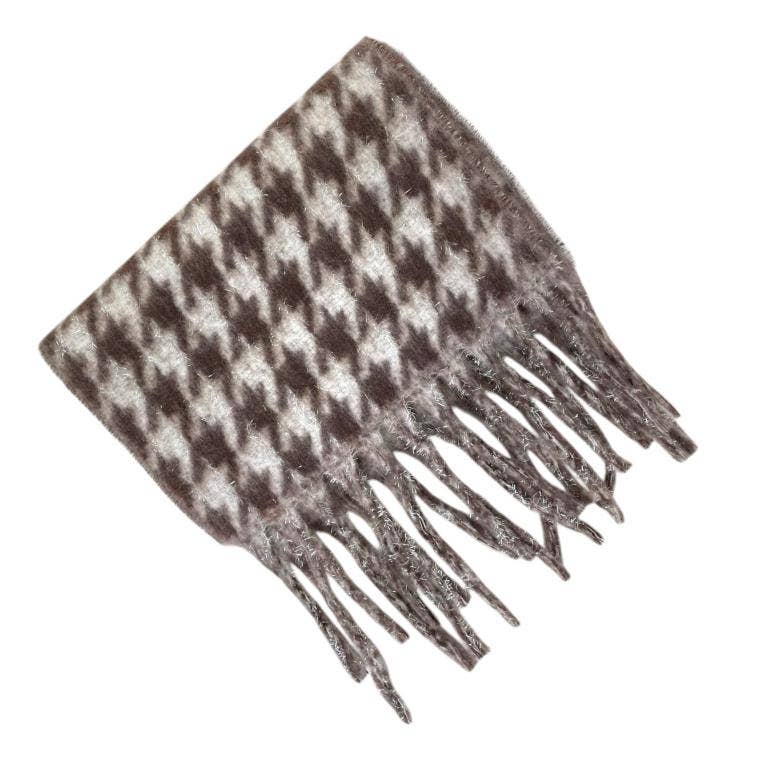 Chenson & Gorett - Wholesale Scarf - Women's - Women's Wool and Cashmere Scarf with Pico de Gallo Design4