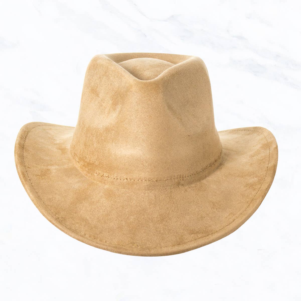 Suzie Q USA - Wholesale Fedora - Women's - Suede Regular Cowboy Fedora Hat7