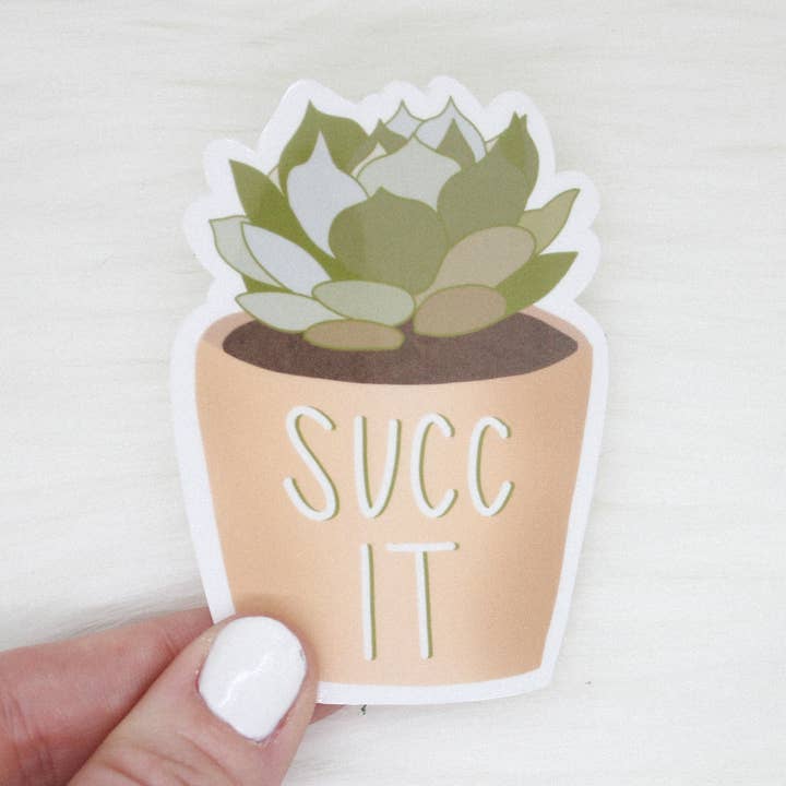 Succ det klistermärke för wholesale av Shop Katherine Marie