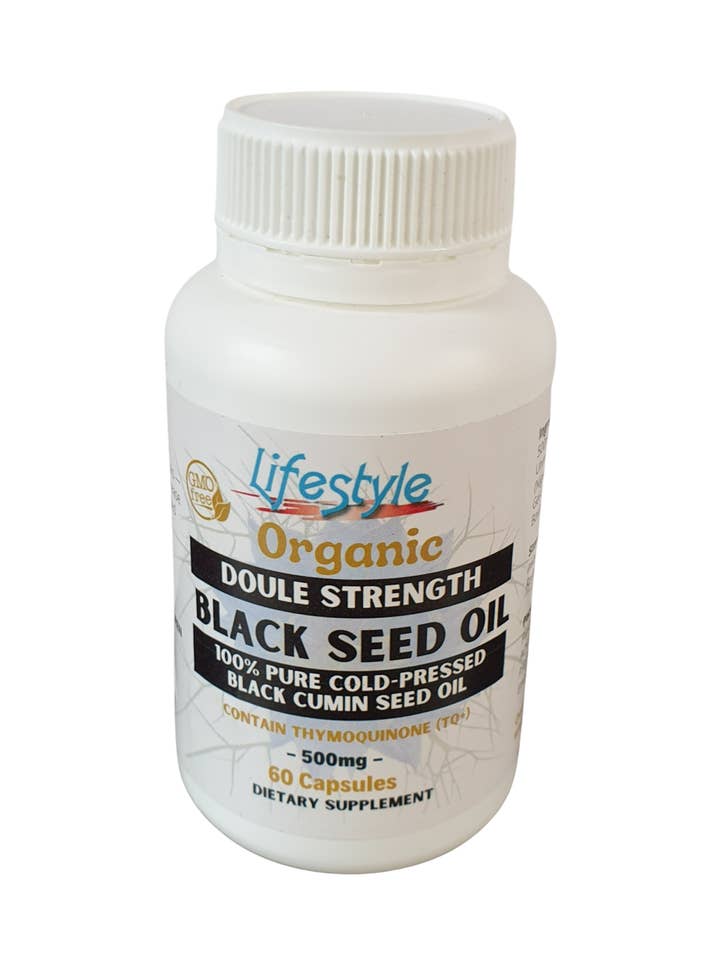 Zwarte Zaadolie - Dubbele Sterkte - 60 Capsules à 500 mg voor wholesale door Australian Tea House