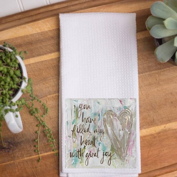 GA du har fyldt mit hjerte håndklæde for engroshandel hos Southern Cotton Mill