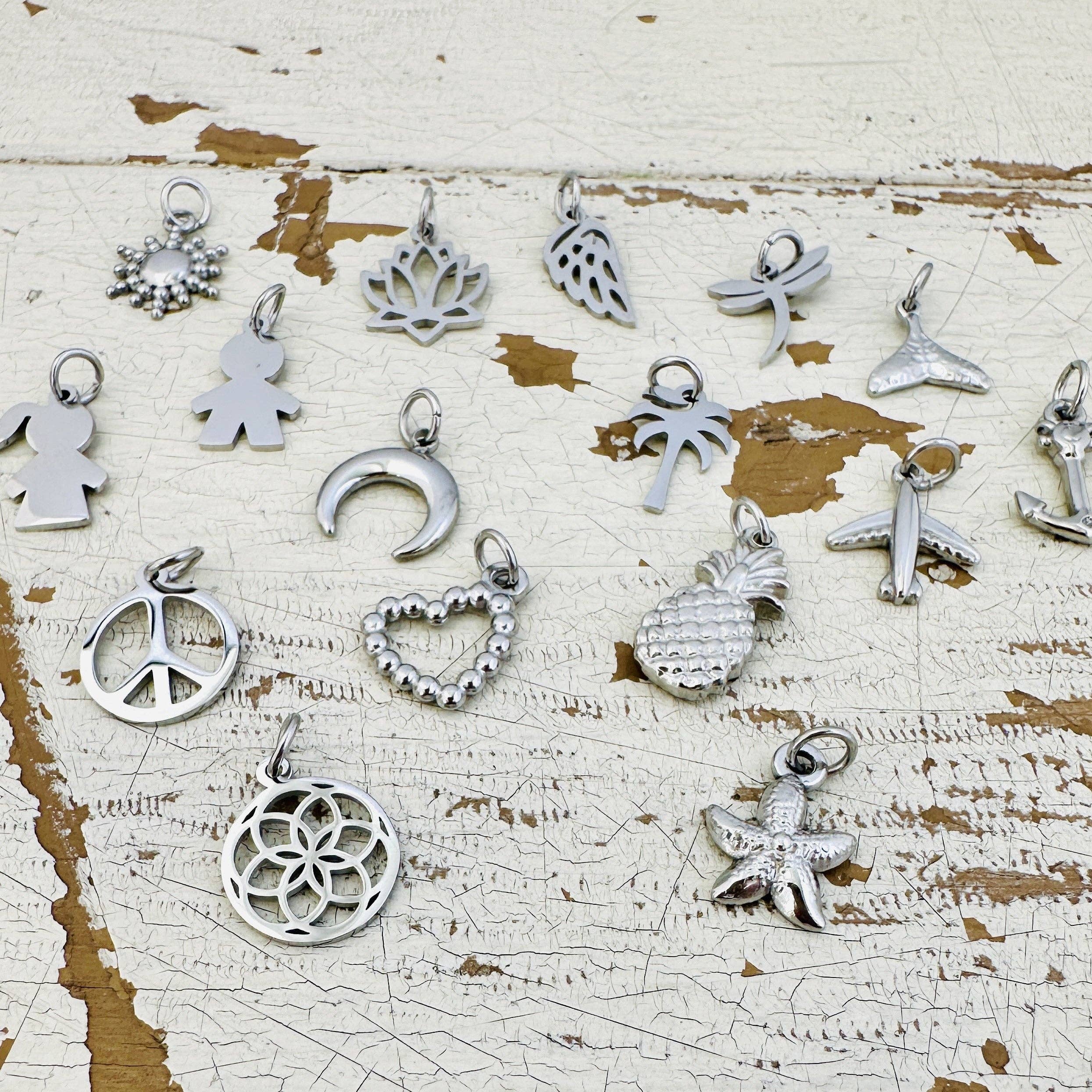 Mein Mantra – Pendente/pingente individual por atacado – Pingente de coração1