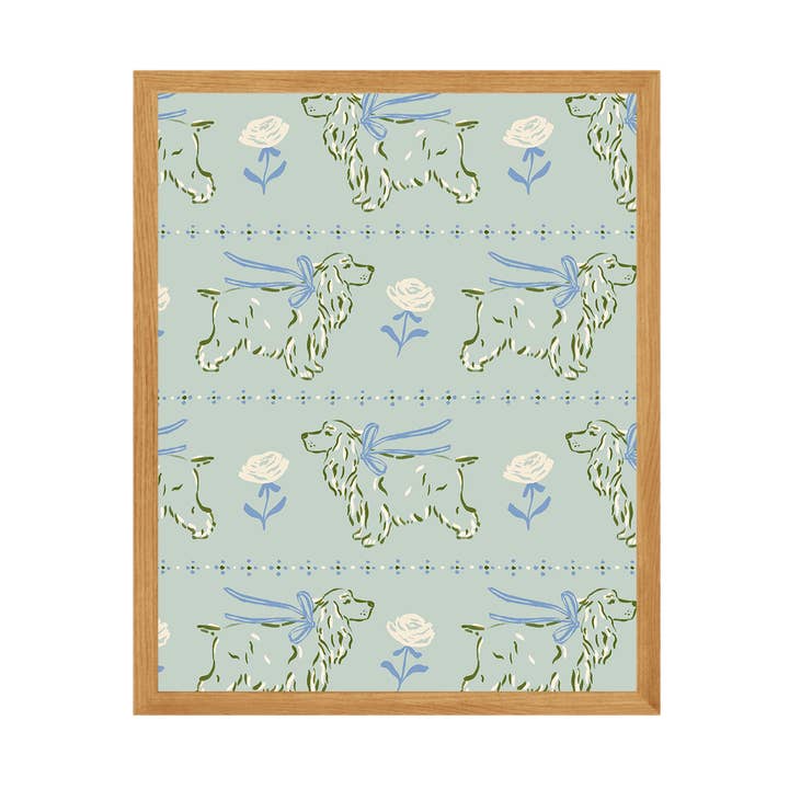 Cocker Spaniel Kunstdruck für den Großhandel von Samantha Johnson Illustration