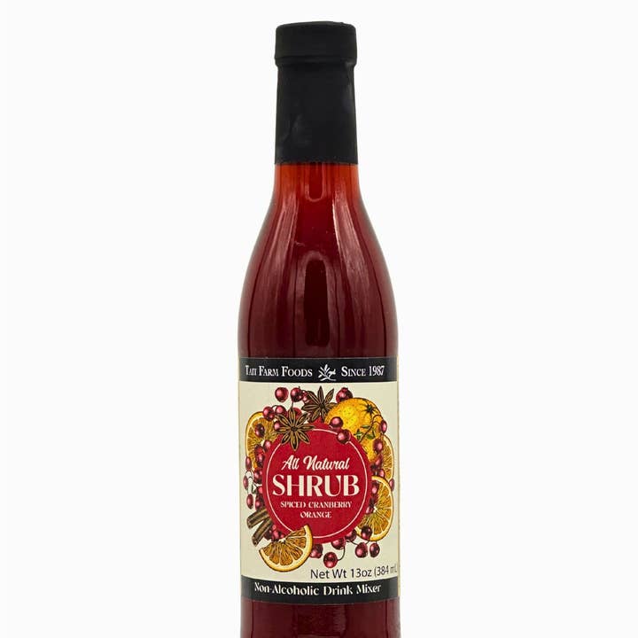 Tait Farm Foods - Wholesale Cocktail Mix/Syrup - Spiced Cranberry Orange Shrub0