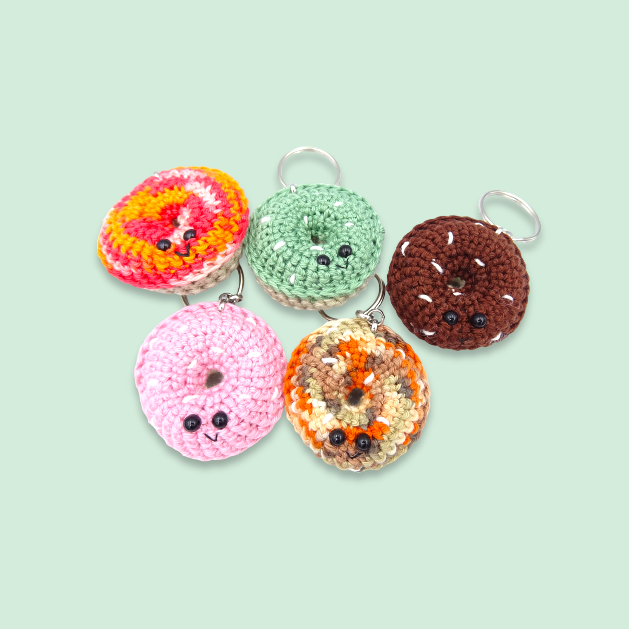 Knuffelsenzo - Wholesale Keychain - Women's - Donut keychain0