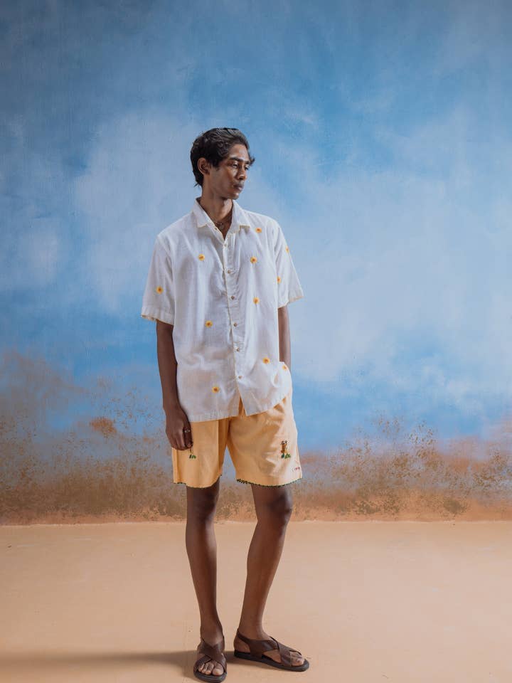 UIL HAVEN SHORTS - 100% KATOEN voor wholesale door Choyal - Fair Trade Unisex Clothing