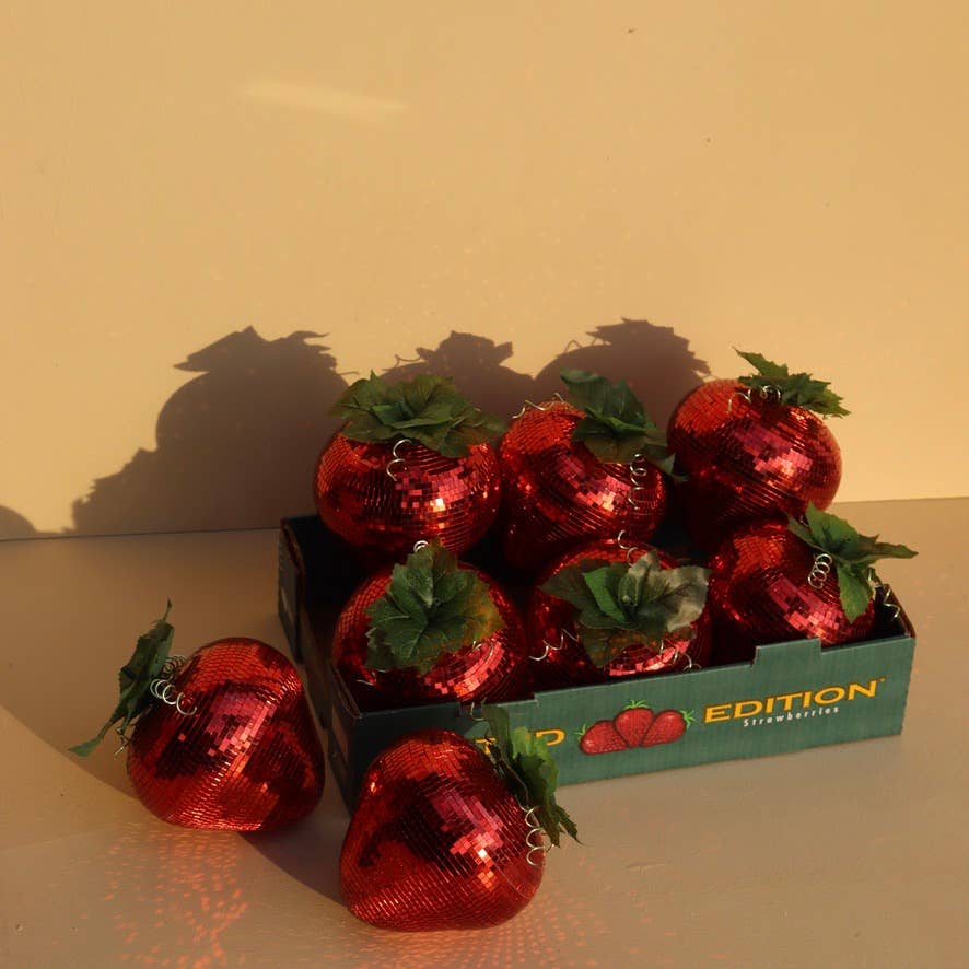 Sofiest Designs - Wholesale Decorative Tabletop Object - Sofiest Designs Disco Strawberry7