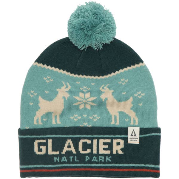 Glacier National Park Beanie for wholesale by The Landmark Project