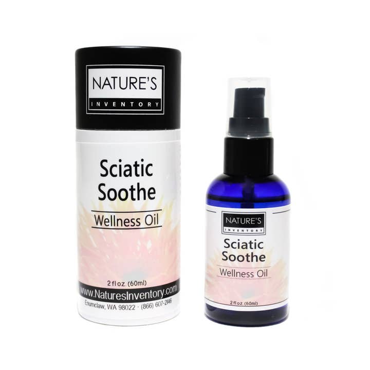 Nature's Inventory - Wholesale Pain Relief Spray/Cream - Sciatic Soothe Wellness Oil1