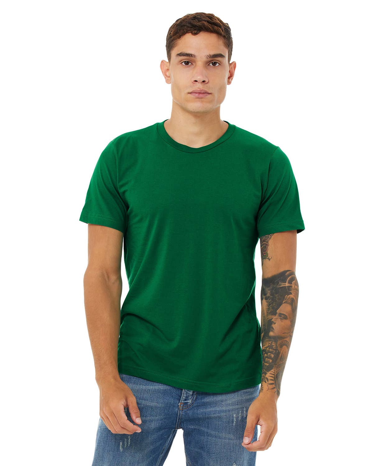 Total Apparel - Wholesale T-Shirt - Men's - Bella + Canvas 3650 Unisex Poly-Cotton Short-Sleeve T-Shirt5