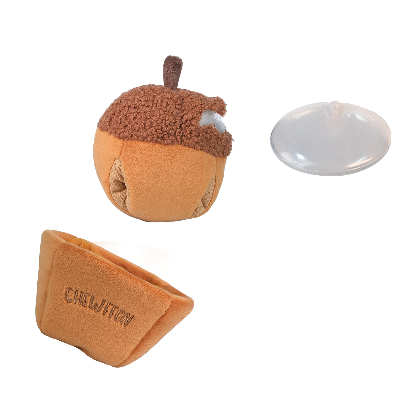 CHEWFFON - Wholesale Pet Squeaky Toy - Dog - CHEWFFON Acorn Snuffle & Squeaky Dog Toy1