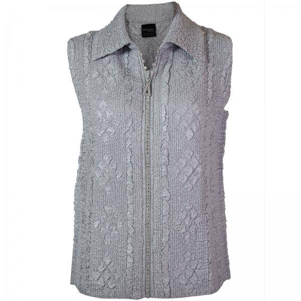 The Magic Scarf Company - Wholesale Outerwear Vest - Women's - 1367 - Diamond Zipper Vests12