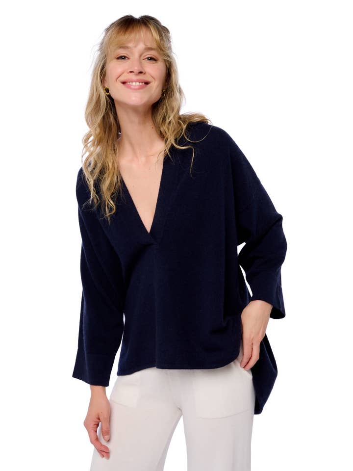 APOIL Cashmere - Venta al por mayor Blusa - Mujer - CURVA5
