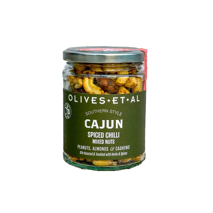 Olives Et Al – wholesale Nötter – Kryddade Cajun-rostade nötter med chili från Bayou2