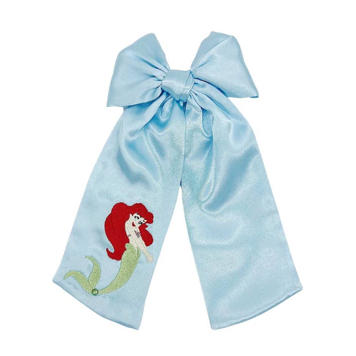 Blue Little Mermaid Bow for wholesale by Bebe Theory