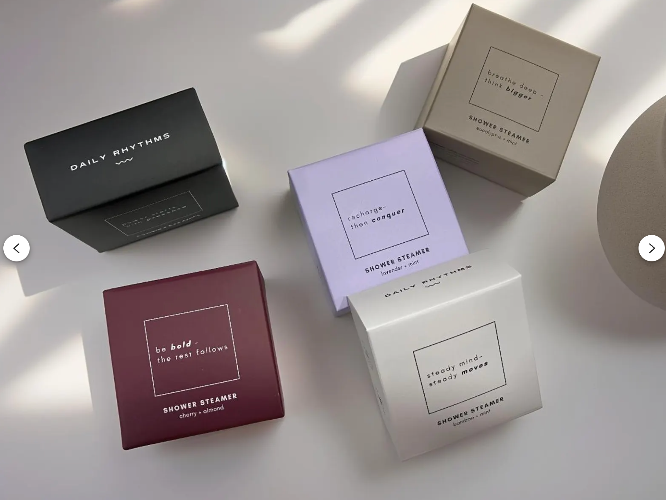 Daily Rituals - Wholesale Shower Steamer/Bomb - Shower Steamer | Cherry + Almond | Valentine's Day Gift1