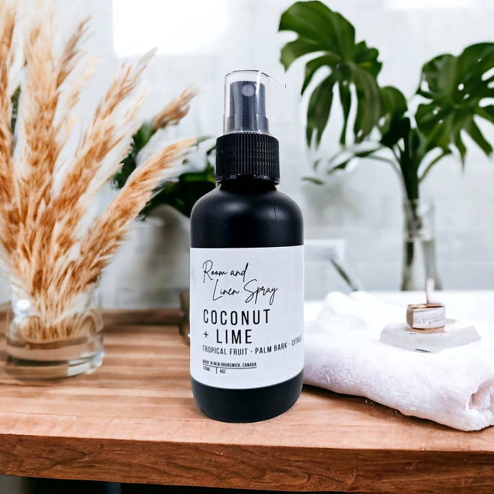 Coconut + Lime Room Spray for wholesale by The Vagabond Studios