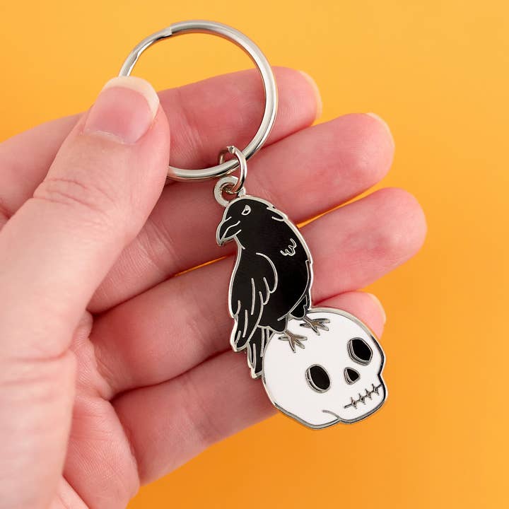 LuxCups Creative - Wholesale Keychain - Unisex - The Raven Keychain4