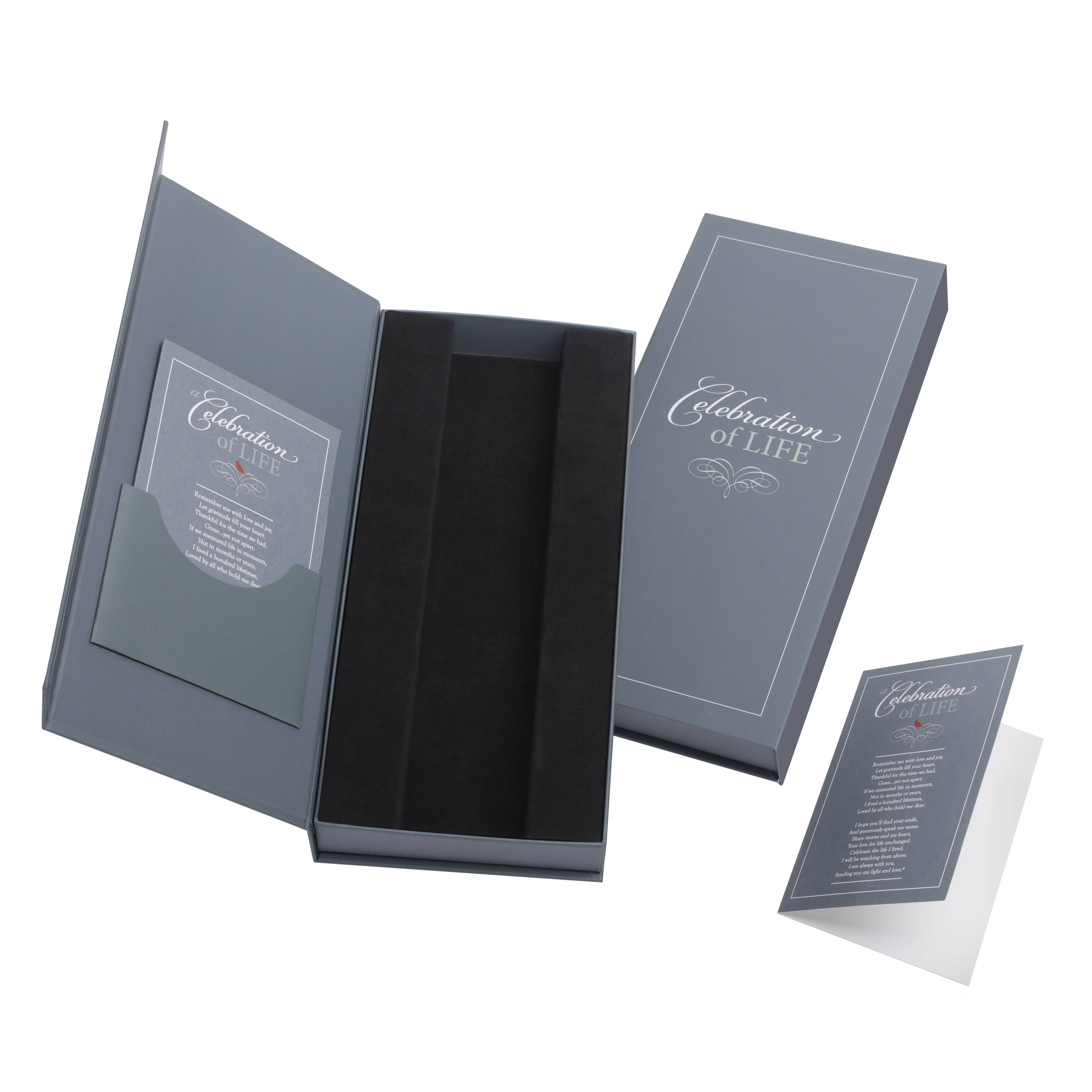 The Grandparent Gift Co. Inc. - Wholesale Ornament - Celebration Of Life Memorial Photo Ornament Gift Boxed 63625