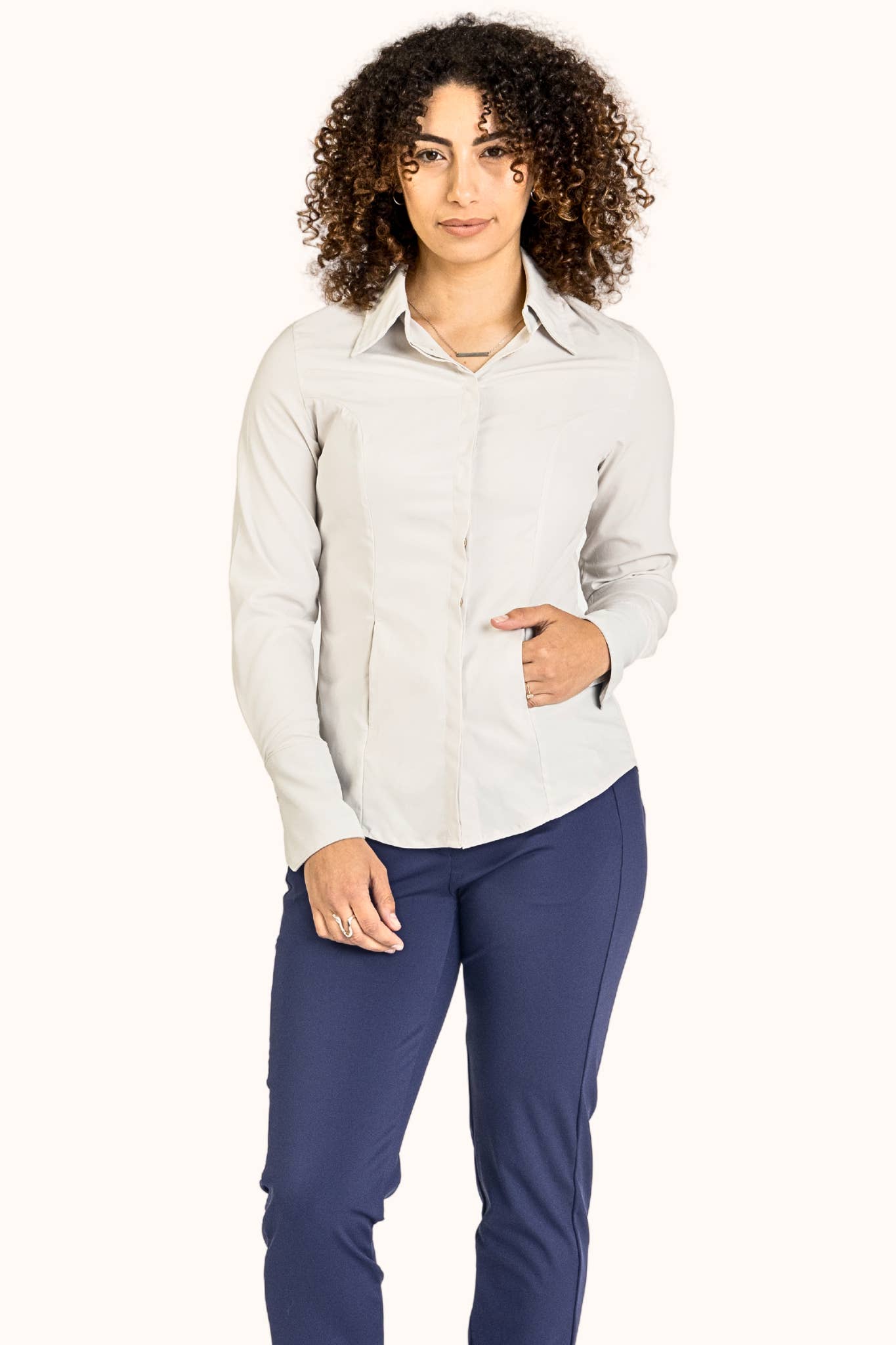 SISU-the brand - Wholesale Button Down Shirt - Women's - JACQULINE BUTTON UP