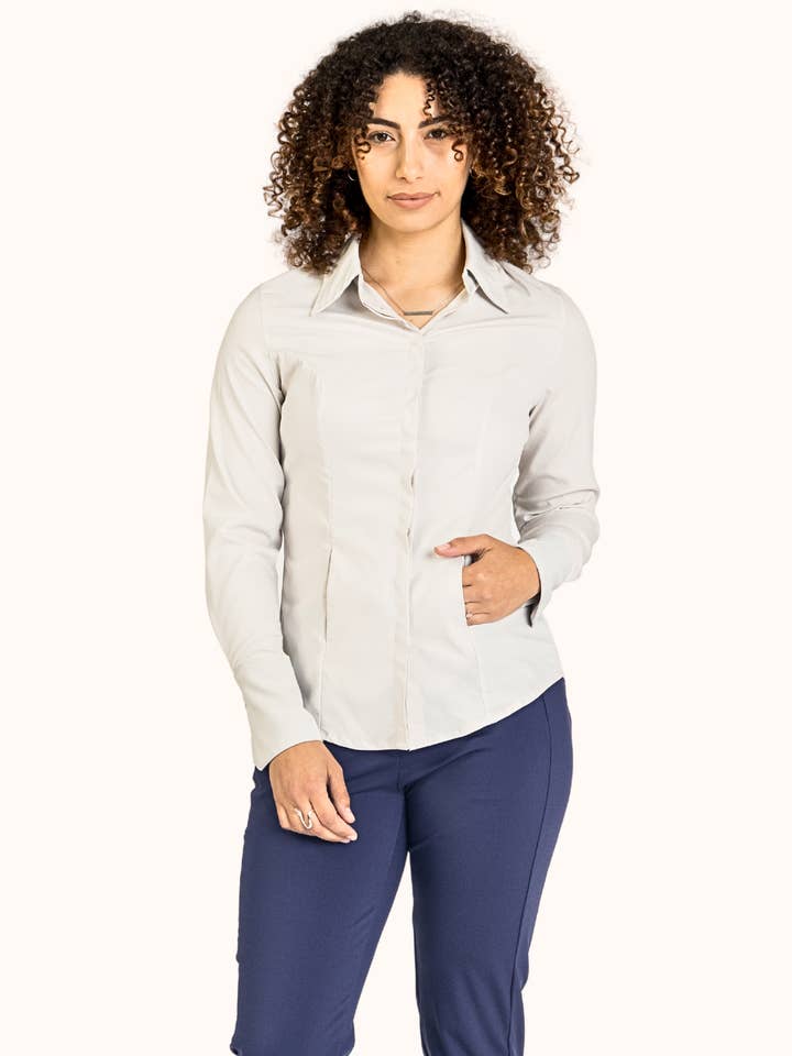 SISU-the brand - Wholesale Button Down Shirt - Women's - JACQULINE BUTTON UP 0