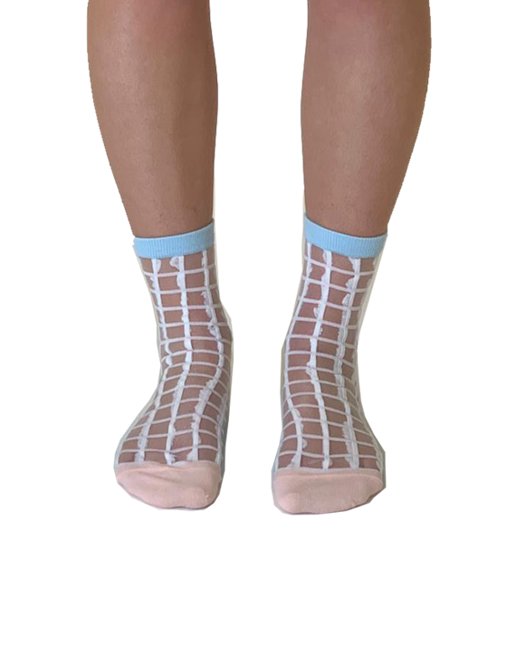 Yuko B - Wholesale Socks - Women's - Eve white - The ultra-resistant sheer women's sock1