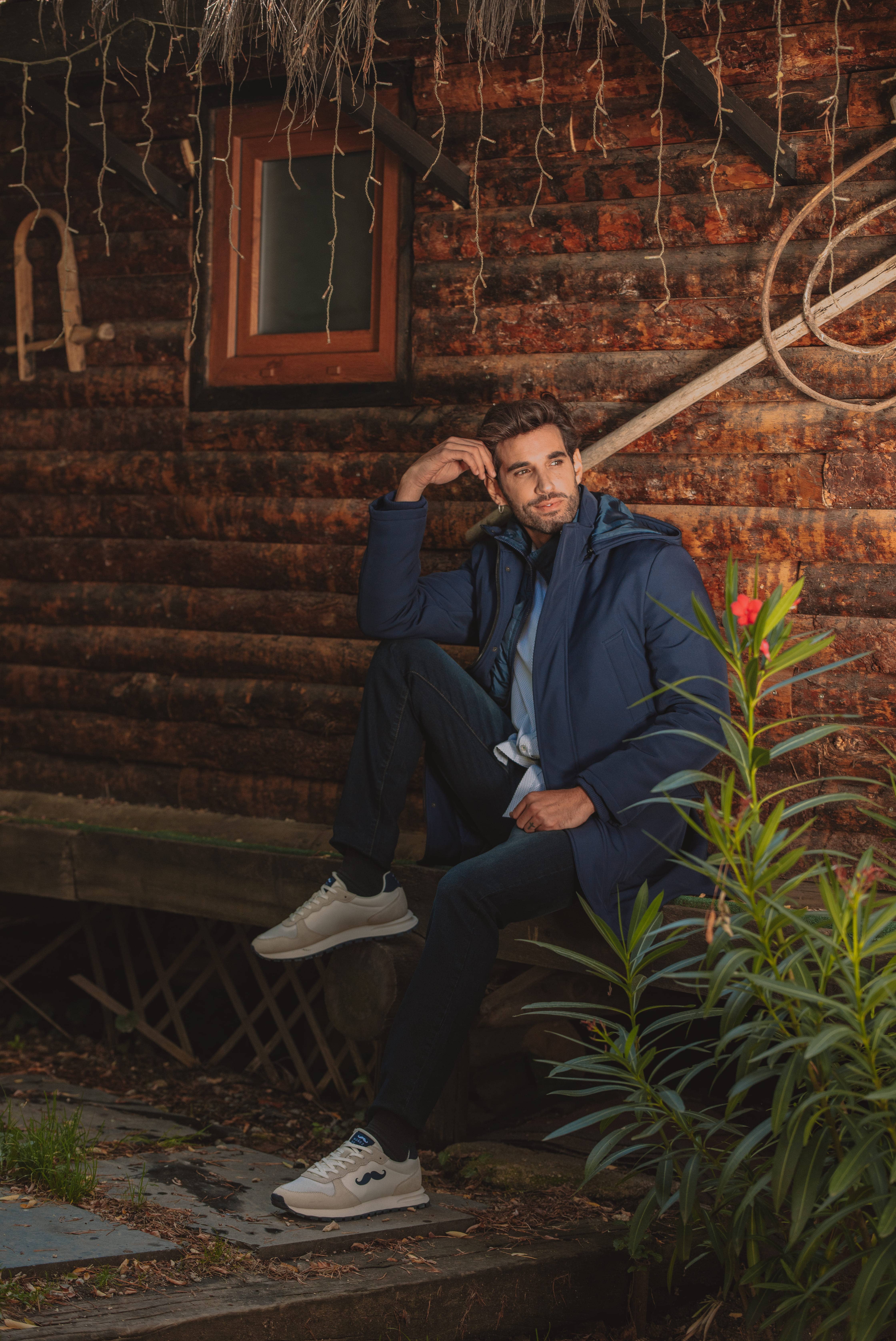 Blank Orion Model White Combined Fabrics Sports Shoe for wholesale on Faire1