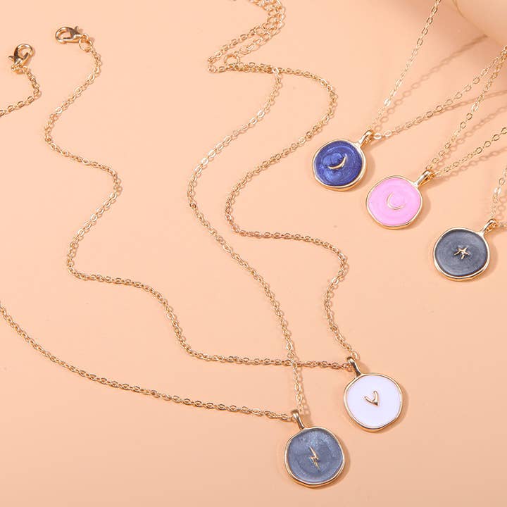 Gemscape UK – wholesale Pendant/charm necklace – Element Gold Necklace with Pendant5