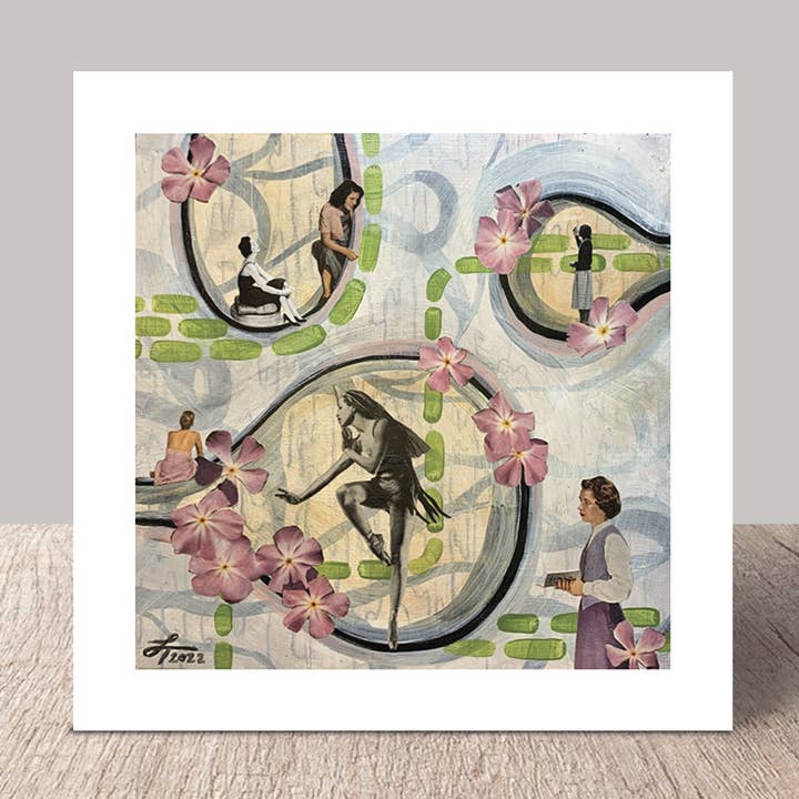 "Finding Our Way" 8x8 Konsttryck för wholesale av Real Creative Studio