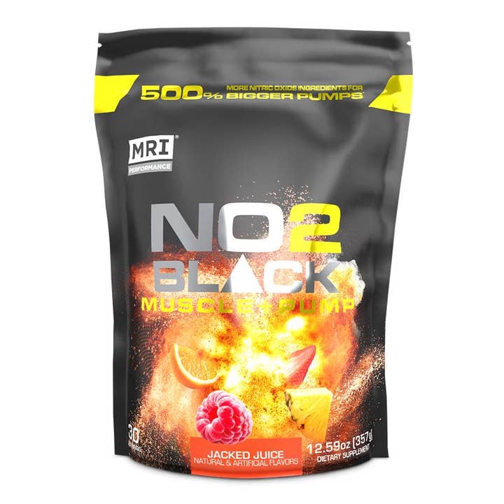 MRI Performance NO2 Black Muscle + Pump Nitric Oxide (30 servings) for wholesale by MRI Performance