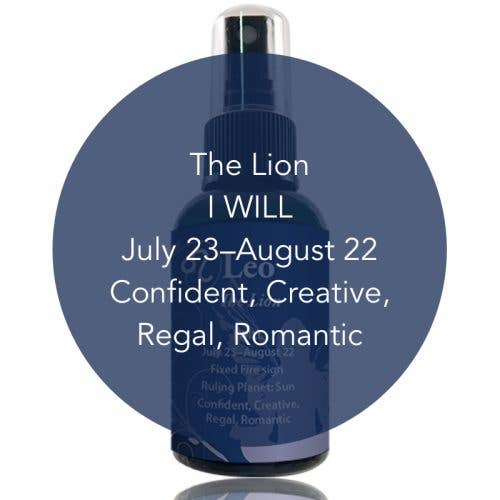 The Crystal Garden - Venta al por mayor Vaporizador de aromaterapia - Spray Leo, colección de astrología, 2 onzas1