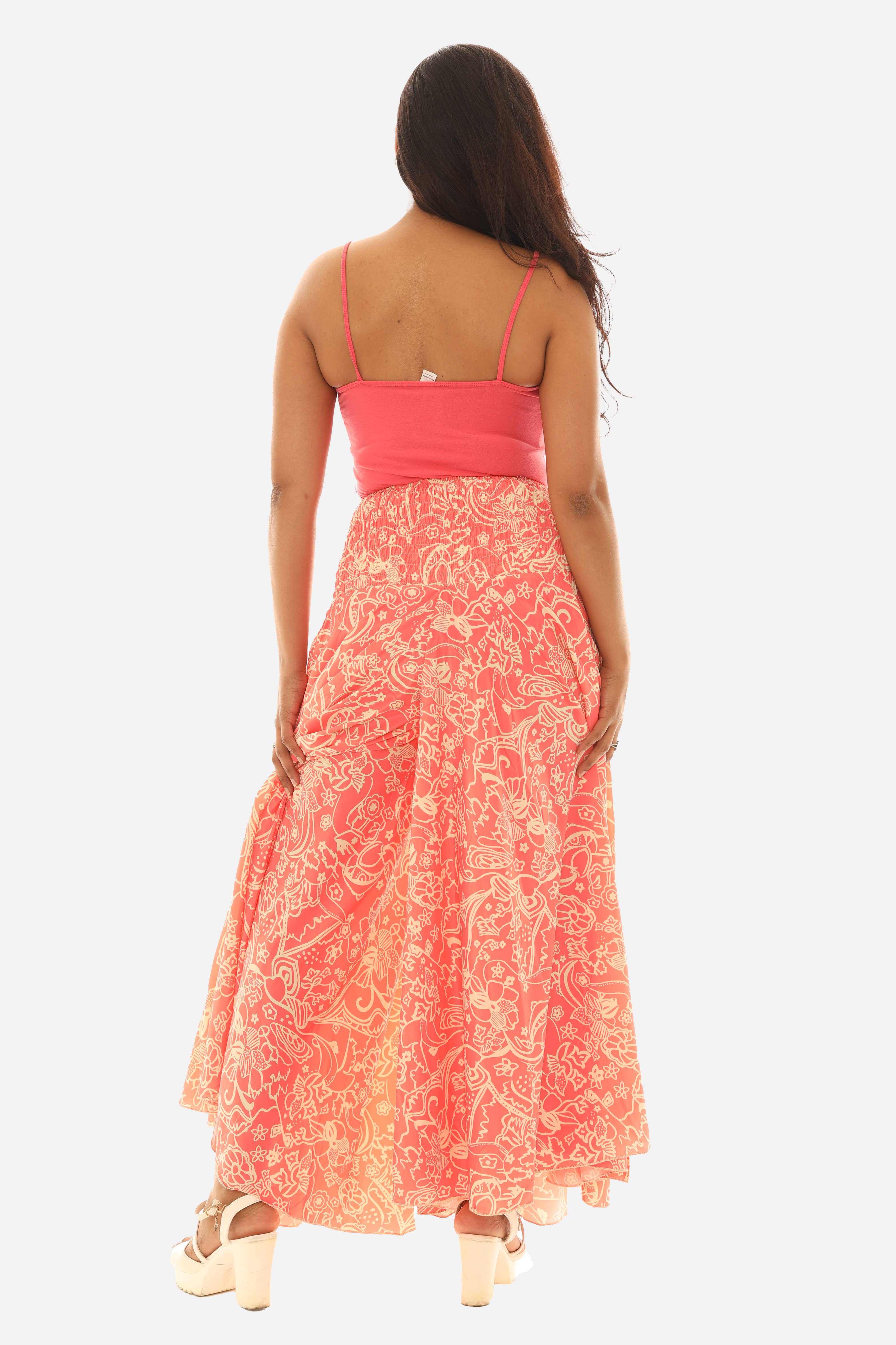 Shoreline Wear. INC - Wholesale Pants - Women's - Women's Boho Floral Print Wide Leg Palazzo Pants8