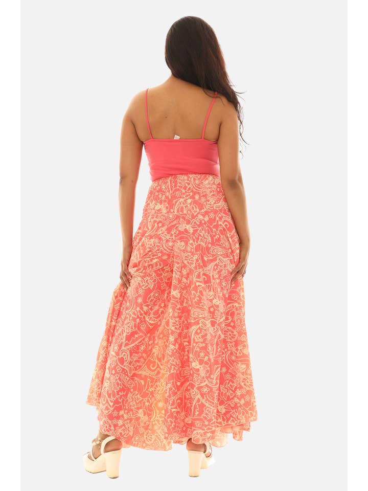 Shoreline Wear. INC - Wholesale Pants - Women's - Women's Boho Floral Print Wide Leg Palazzo Pants8