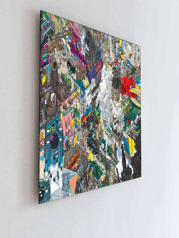 Paris Board for wholesale by marsdesign artshop