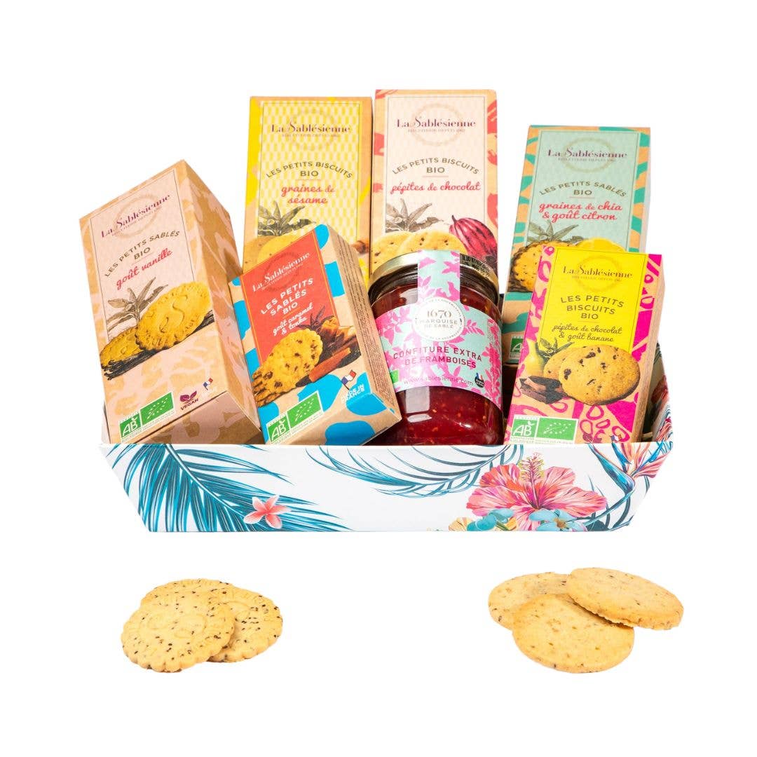 LA SABLESIENNE - Wholesale Cookie - Organic & vegan cookies with vanilla - 110g box2