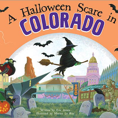 Sourcebooks - Wholesale Early Reader Book (6-8) - Halloween Scare in Colorado, 2E, A (HC)