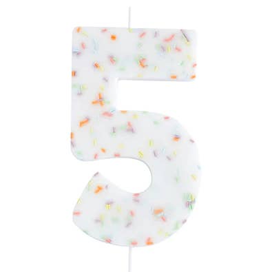 Jumbo nummer '5' drys stearinlys for engroshandel hos Hootyballoo by Club Green